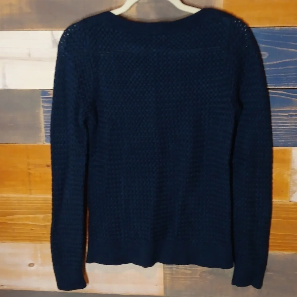 L.L. Bean Blue Crew Neck Sweater S